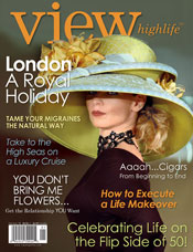 Feb / Mar 2008 cover of View AZ Highlife Magazine